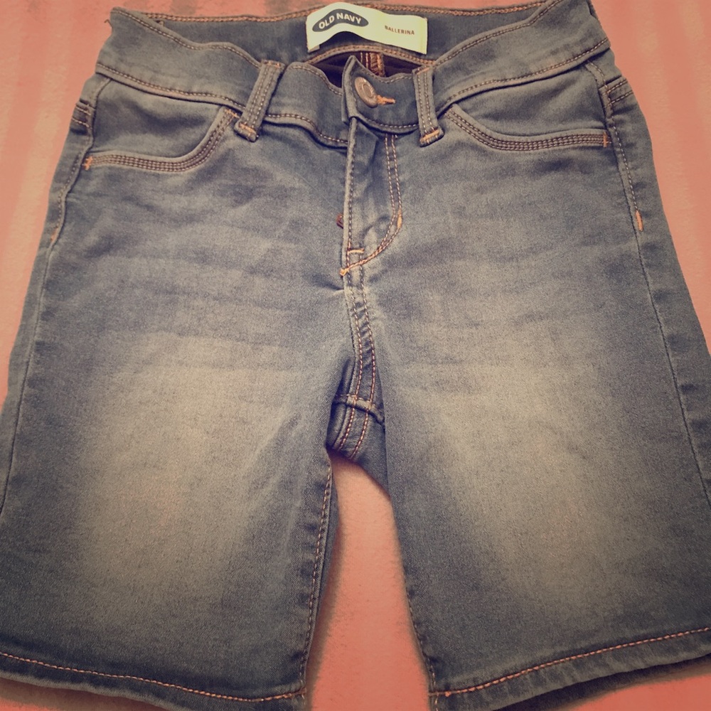 Girls Ballerina jean shorts